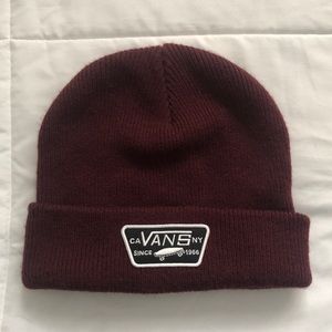 Vans Maroon Beanie